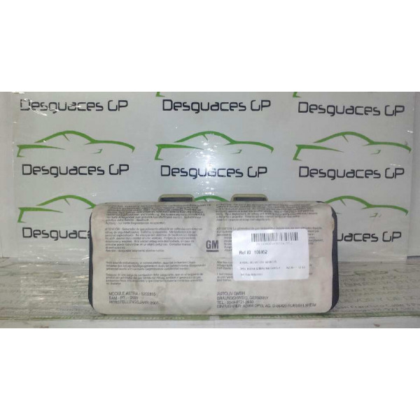 Airbag Delantero Derecho de Opel Astra G Berlina, Año: 1998 - 90561111
