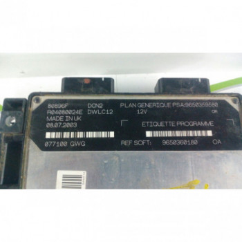 Centralita Motor Uce de Citroen C15, Año: 1985 - 9650359580