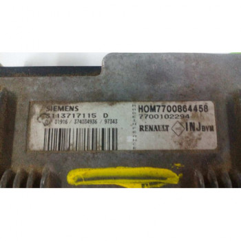 Centralita Motor Uce de Renault Laguna, Año: 1994 - 7700102294