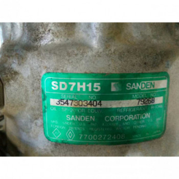 Compresor Aire Acondicionado de Renault 19 Hatchback, Año: 1988 - 7700272408