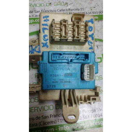 Caja Reles - Fusibles de Toyota Hilux, Año: 2005